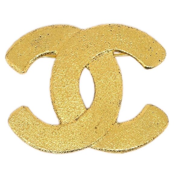 Chanel CC Brooch Pin Gold 29/1265 194865 - Picture 1 of 4